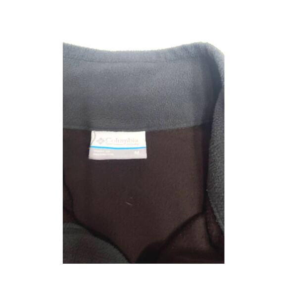 Columbia fleece pullover grey brown men's Size medium - Picture 3 of 6